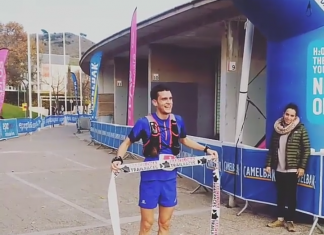 Sergi Masip i Julia Fatton es bategen com a guanyadors del Gran Trail Collserola